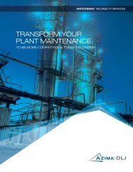 Azima-DLI - Watchman Services (Transform Your Plant Maintenance)