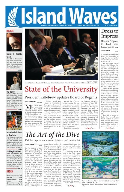 Issue 06 - Student Newspaper - Texas A&M Corpus Christi
