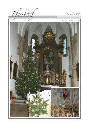 Pfarrbrief 12 - Dezember 2010 (1,23 MB) - .PDF - Altlichtenwarth