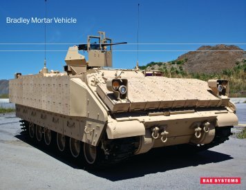 Bradley Mortar Vehicle Data Sheet - Events - BAE Systems