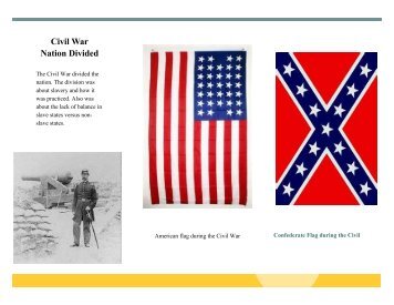 Civil War Nation Divided