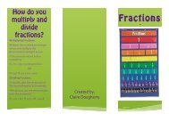 Fraction Brochure