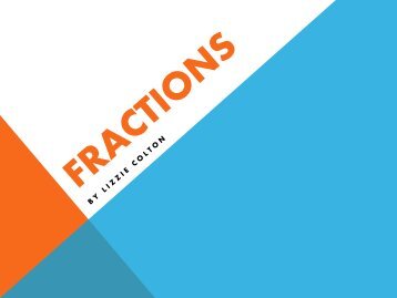 Fractions PowerPoint