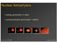 Nuclear Astrophysics - Nuclear Physics