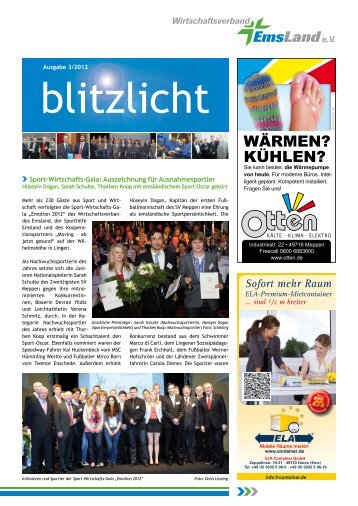 2012 6. und 7. September - Wirtschaftsverband Emsland