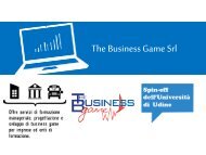 Presentazione standard di PowerPoint - The Business Game