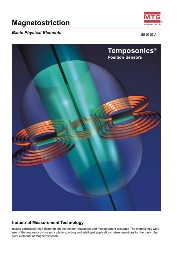 Magnetostriction TemposonicsÂ® - MTS Sensors