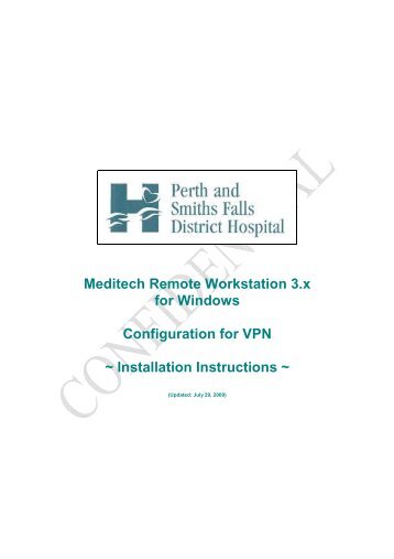 Meditech Remote Workstations 3.x for Windows (for VPN).pdf