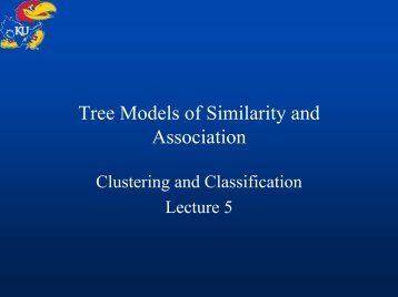 Tree Models of Similarity and Association