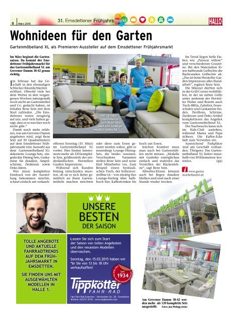31. Emsdettener Frühjahrsmarkt