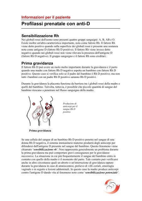 Profilassi Rh con immunoglobulina anti-D - CSL Behring