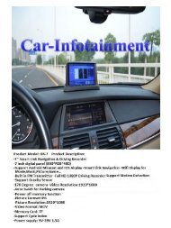 Car-Infotainment