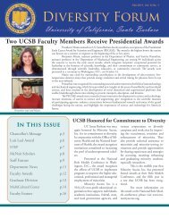Fall 2011, Vol. 6 No. 1 - Diversity, Equity, and Academic Policy
