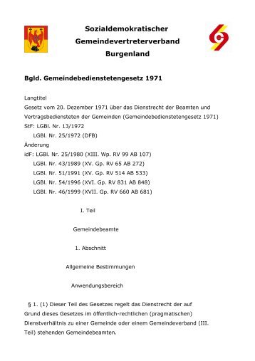 Bgld. Gemeindebedienstetengesetz_1971