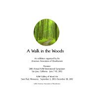 A Walk in the Woods - Gallery of Wood Art