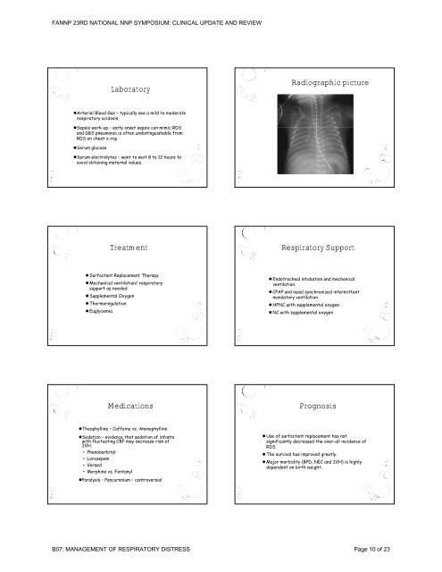 Differential Diagnosis and Management of Respiratory ... - FANNP