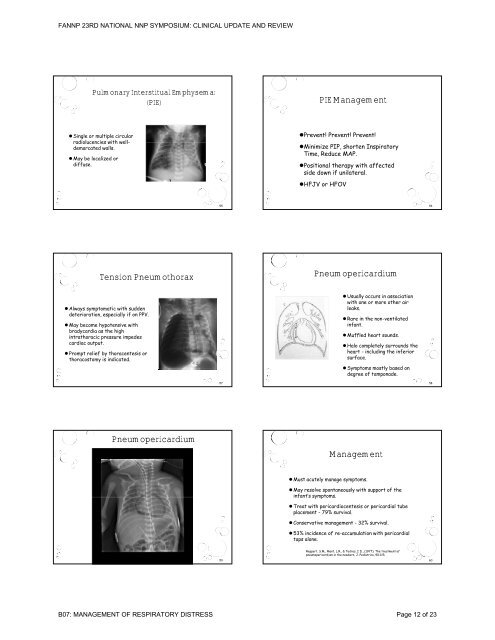 Differential Diagnosis and Management of Respiratory ... - FANNP