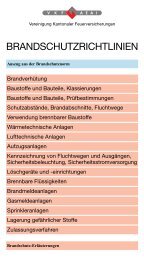 BRANDSCHUTZRICHTLINIEN - WYM Security Systems