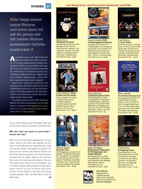 Musiker Magazin 01/2015