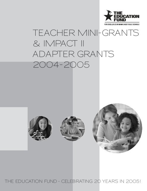 teacher mini-grants & impact ii adapter grants 2004-2005