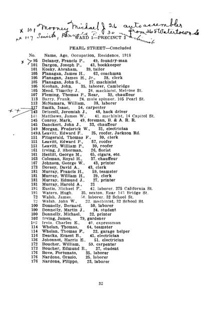 Assessed Polls 1919 - Newton Free Library