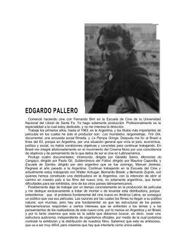 EDGARDO PALLERO.pdf - Fundación del Nuevo Cine ...