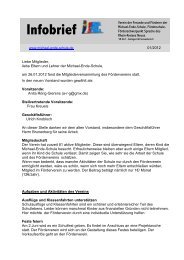 Infobrief 01/2012 - Michael-Ende-Schule