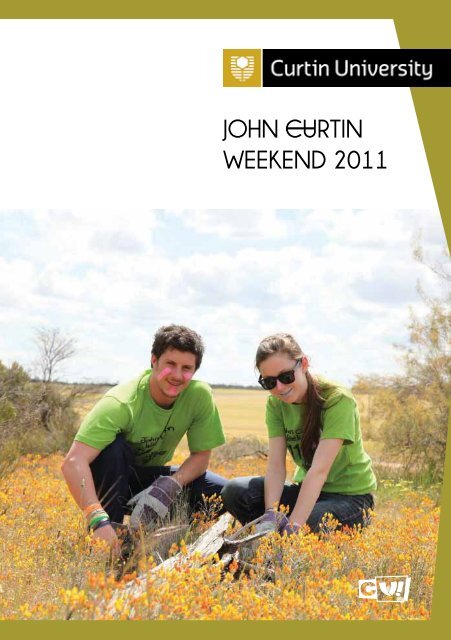 John Curtin Weekend 2011 Yearbook - Unilife - Curtin University
