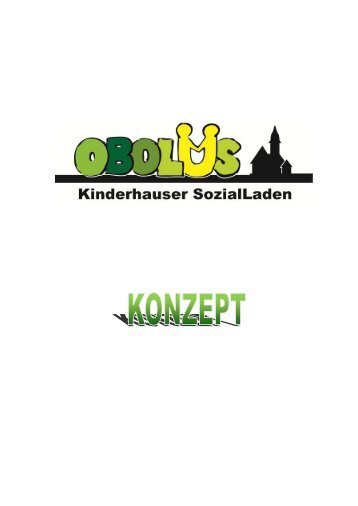 OBOLUS-Konzept - Kirchengemeinde St. Marien und St. Josef