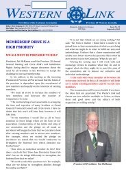 Western Link - No 33 - September 2013 - Province 20 Catenians of ...