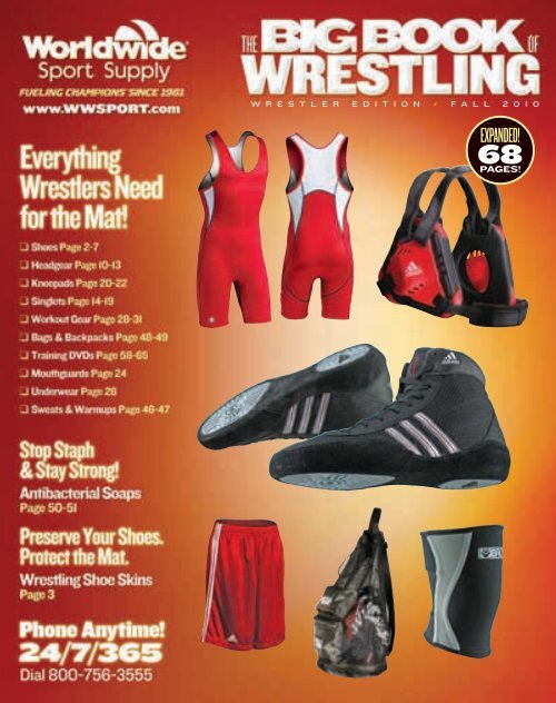 Fall 2010 Big Book of Wrestling - Wrestler Edition - Worldwide Sport