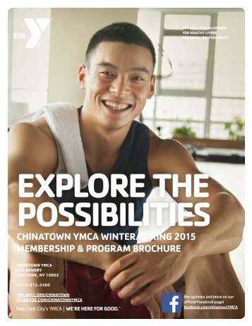 Chinatown YMCA Program Guide Winter/Spring 2015