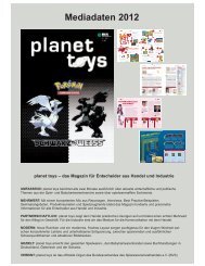 Mediadaten planet toys 2012:briefpapier-mf verlag.qxd.qxd - WSI-GbR