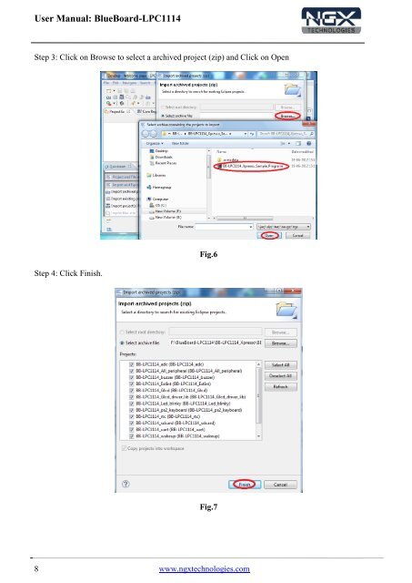 For LPC-Xpresso with NXP LPC-Link