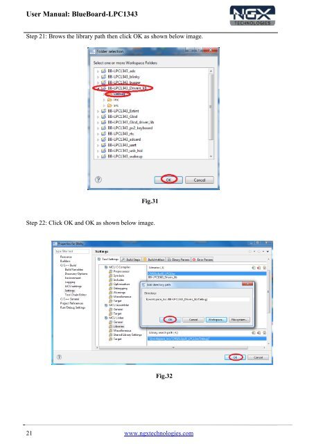 For LPC-Xpresso with NXP LPC-Link