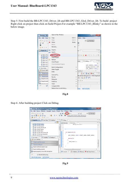 For LPC-Xpresso with NXP LPC-Link