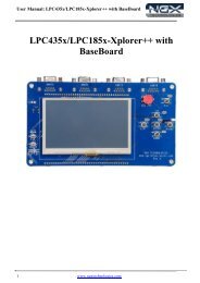 LPC435x & LPC185x-Xplorer++ with Baseboard