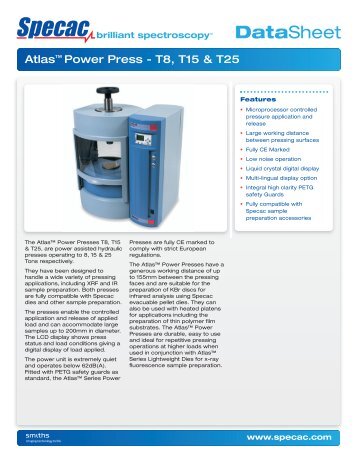 Atlas Power Press - Specac