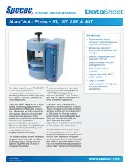 Atlas Auto Press - Specac