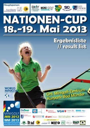 Official result list (pdf) - Minigolf in Bad Münder