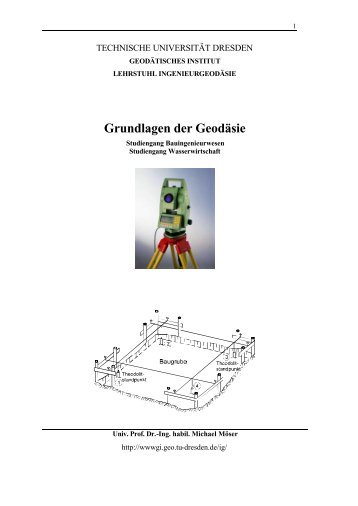 Grundlagen der Geodäsie - Wasser- und Schifffahrtsamt Stuttgart