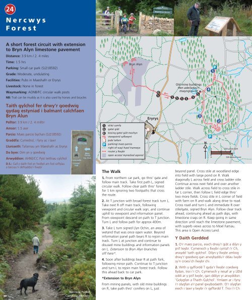 Nercwys Forest 24 - Denbighshire Countryside Service