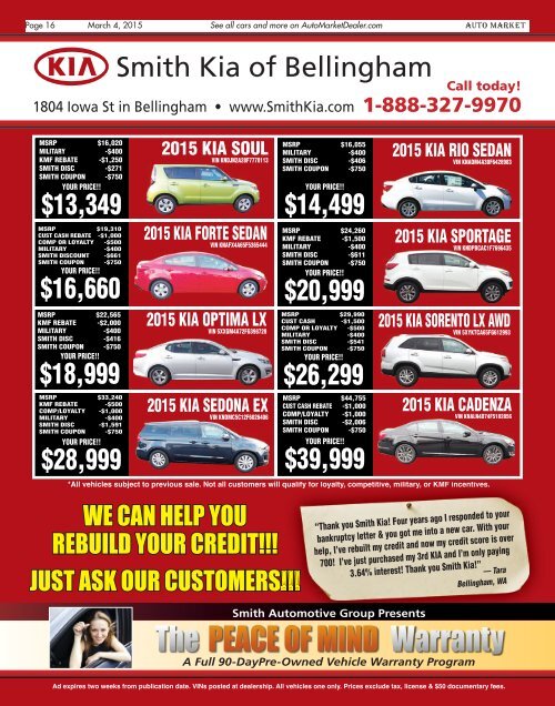 Auto Market 3/4/15