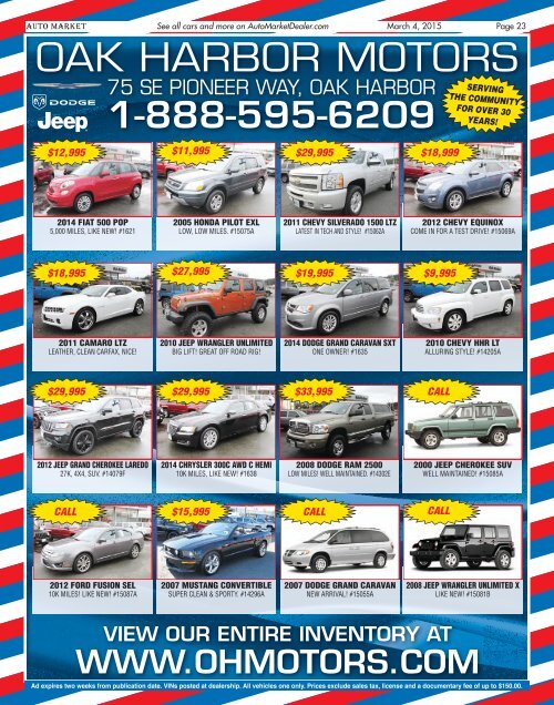 Auto Market 3/4/15