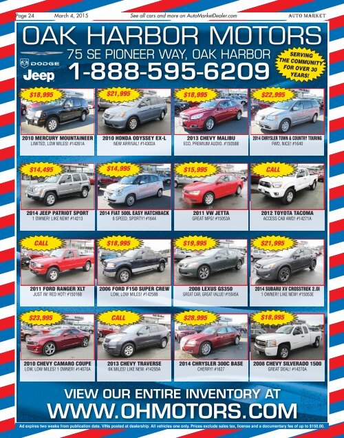 Auto Market 3/4/15