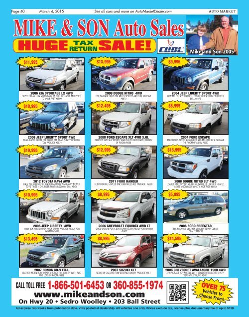 Auto Market 3/4/15