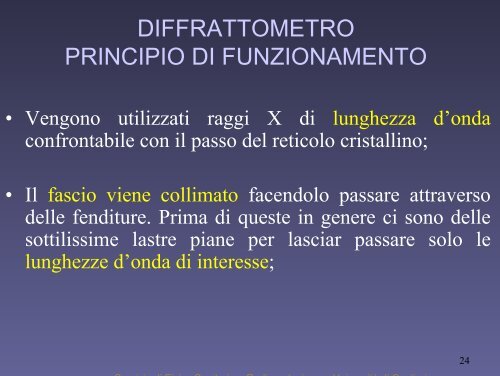 Dispositivi a raggi X - Dipartimento di Fisica - UniversitÃ  degli studi ...