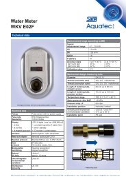 Water Meter WKV E02F - SIKA