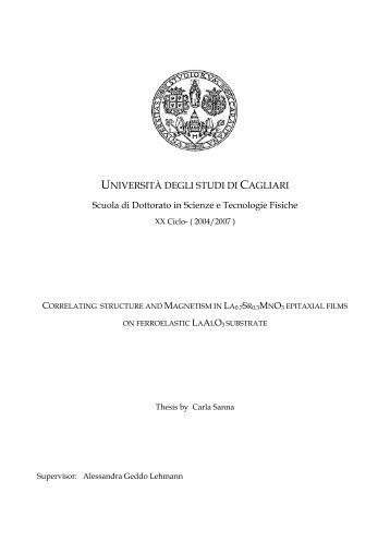 Correlating structure and magnetism in la07sr0.3mno3 epitaxial ...