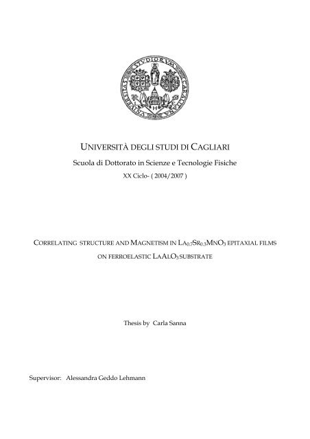 Correlating structure and magnetism in la07sr0.3mno3 epitaxial ...